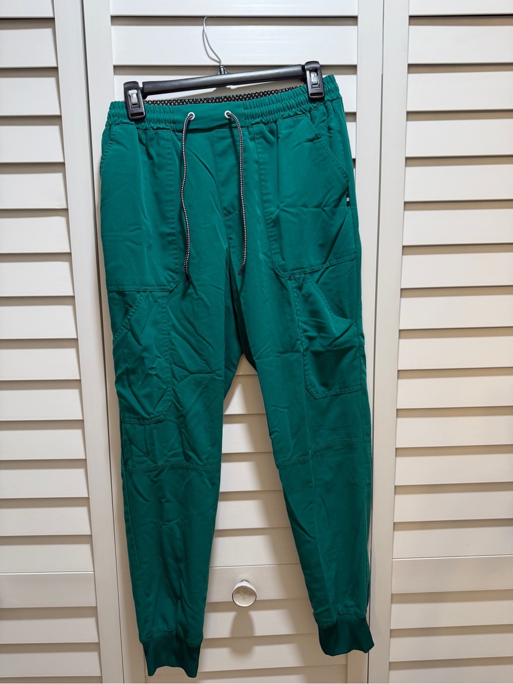 koi Green Drawstring Cargo Jogger Pants